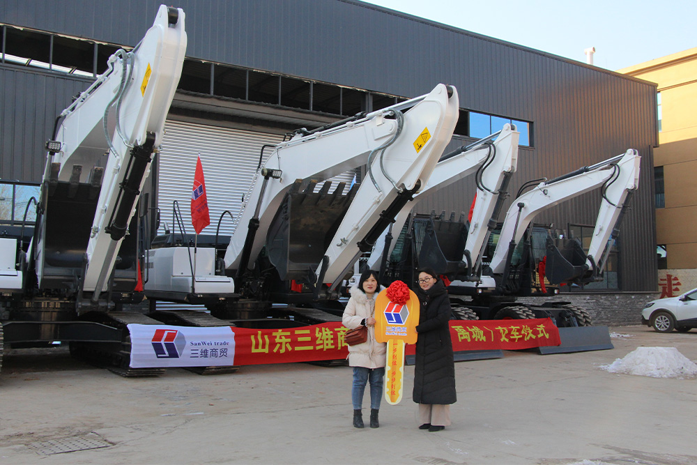 挖機出口批量發(fā)交